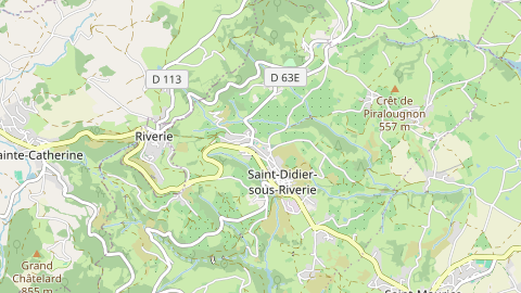 Carte de localisation de l'évènement