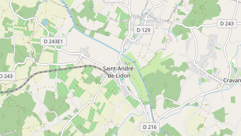 Carte de localisation de l'évènement