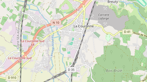 Carte de localisation de l'évènement