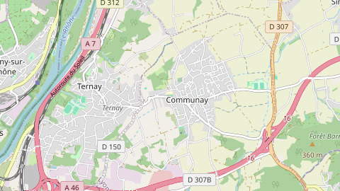 Carte de localisation de l'évènement