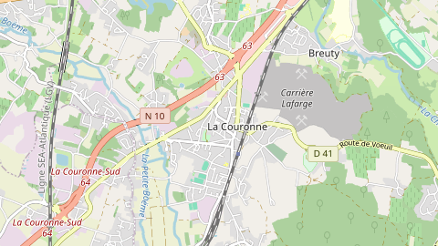 Carte de localisation de l'évènement