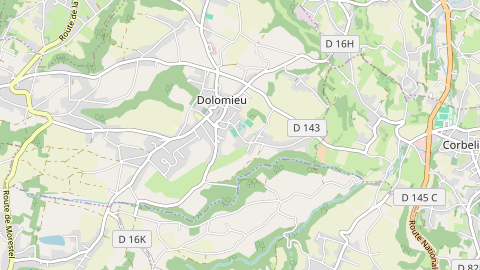 Carte de localisation de l'évènement