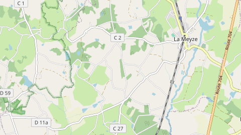 Carte de localisation de l'évènement