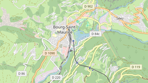 Carte de localisation de l'évènement