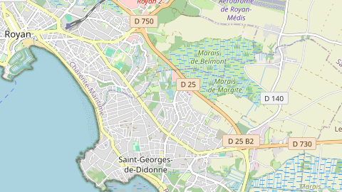 Carte de localisation de l'évènement