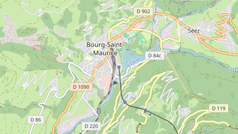 Carte de localisation de l'évènement