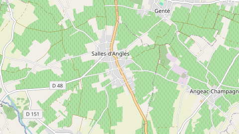 Carte de localisation de l'évènement