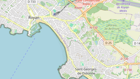 Carte de localisation de l'évènement