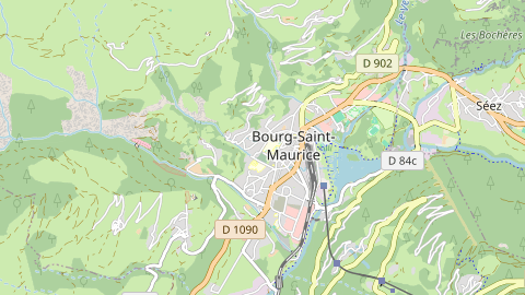 Carte de localisation de l'évènement