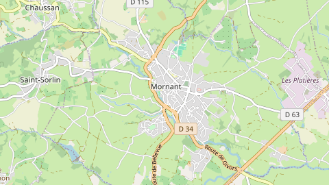 Carte de localisation de l'évènement