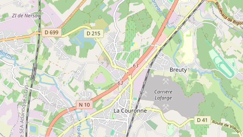 Carte de localisation de l'évènement