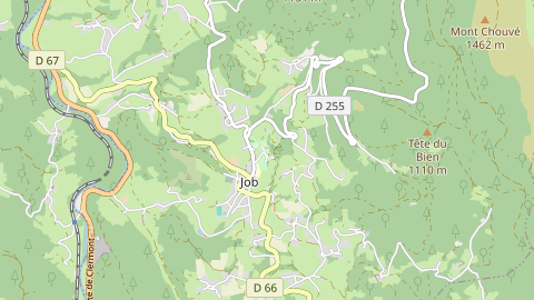 Carte de localisation de l'évènement