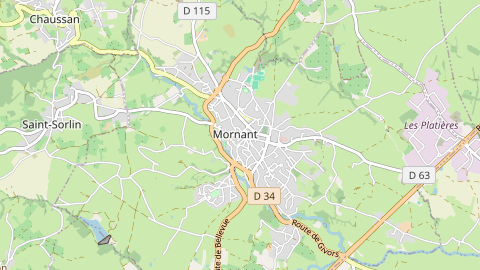 Carte de localisation de l'évènement