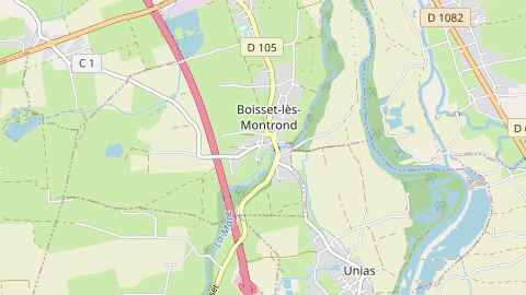 Carte de localisation de l'évènement