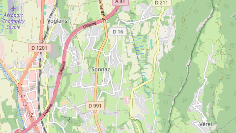 Carte de localisation de l'évènement