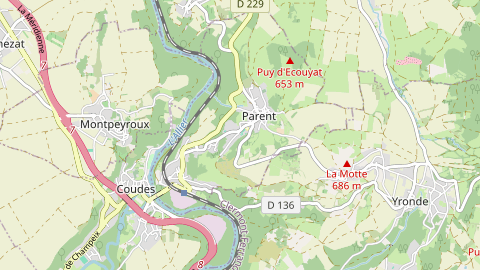 Carte de localisation de l'évènement