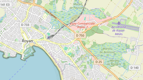 Carte de localisation de l'évènement