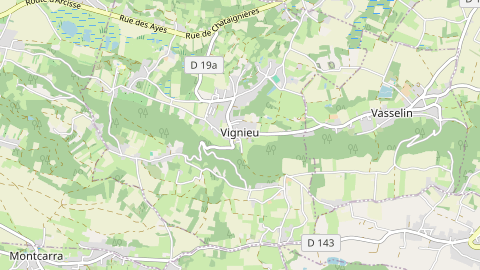 Carte de localisation de l'évènement