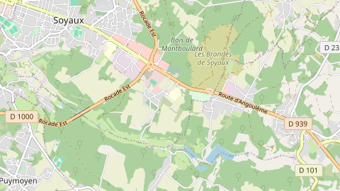 Carte de localisation de l'évènement