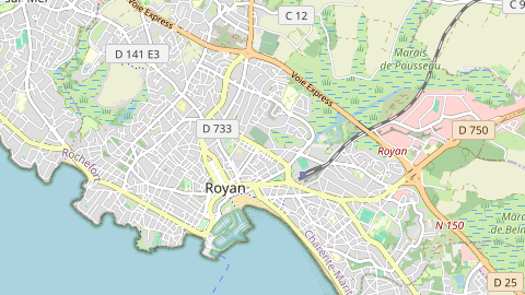 Carte de localisation de l'évènement