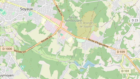 Carte de localisation de l'évènement