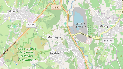 Carte de localisation de l'évènement