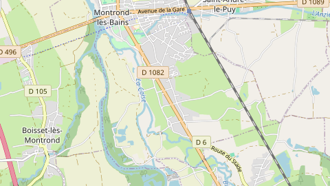 Carte de localisation de l'évènement