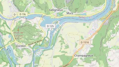 Carte de localisation de l'évènement