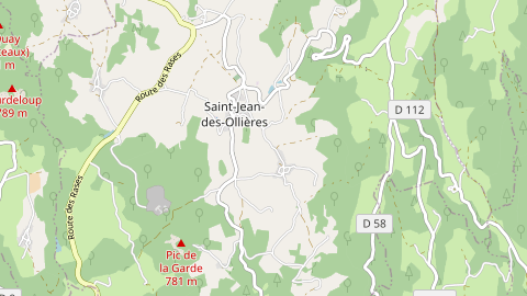 Carte de localisation de l'évènement