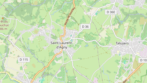Carte de localisation de l'évènement