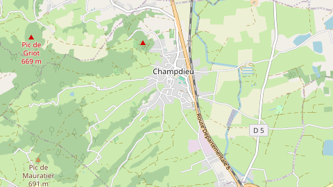 Carte de localisation de l'évènement