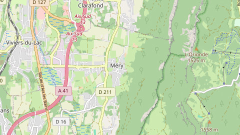 Carte de localisation de l'évènement