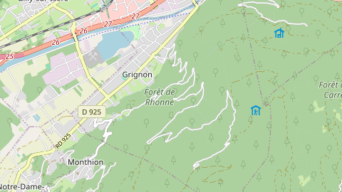 Carte de localisation de l'évènement