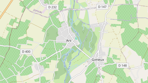 Carte de localisation de l'évènement