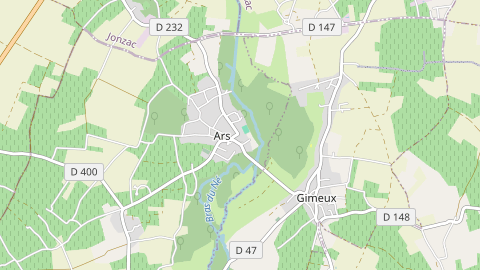 Carte de localisation de l'évènement