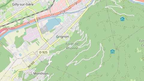 Carte de localisation de l'évènement