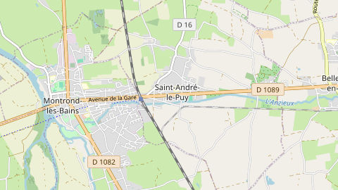 Carte de localisation de l'évènement