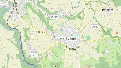 Carte de localisation de l'évènement