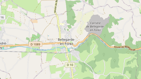 Carte de localisation de l'évènement