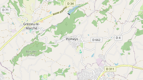 Carte de localisation de l'évènement