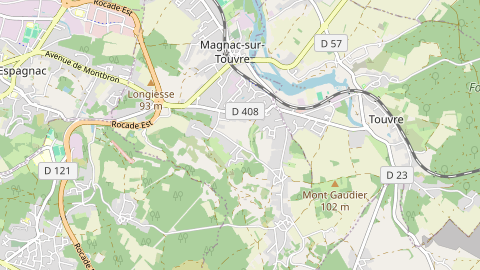 Carte de localisation de l'évènement