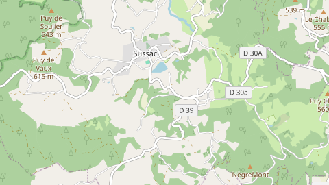 Carte de localisation de l'évènement