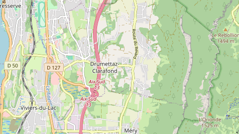 Carte de localisation de l'évènement