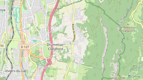 Carte de localisation de l'évènement