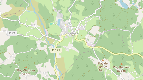 Carte de localisation de l'évènement