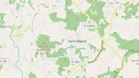 Carte de localisation de l'évènement