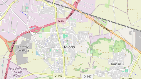 Carte de localisation de l'évènement
