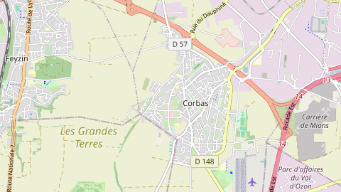 Carte de localisation de l'évènement