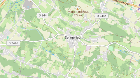 Carte de localisation de l'évènement