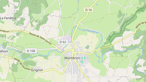 Carte de localisation de l'évènement